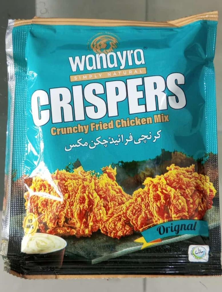 CrispersFried Chicken Mix 75g x 12 Packs Wanayra